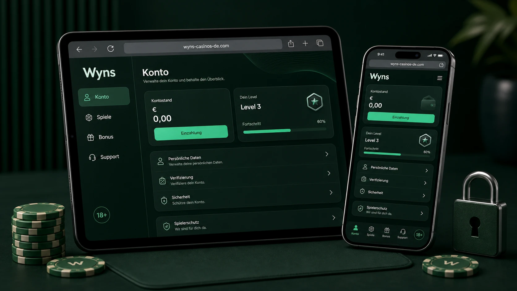 Was ist die Wyns Casino App?